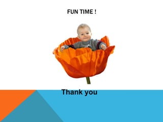 FUN TIME !




Thank you
 