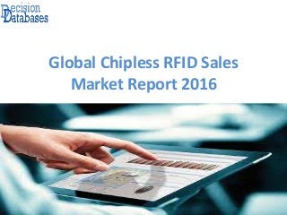 Global Chipless RFID Sales
Market Report 2016
 