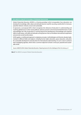 Global citizenship education final_english | PDF