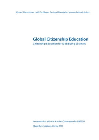 Global citizenship education final_english | PDF