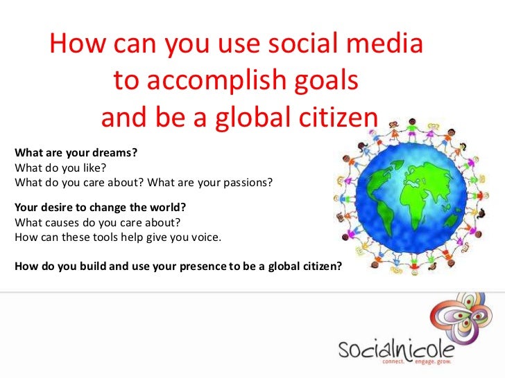 Social Media and Global Citizenship for Teens