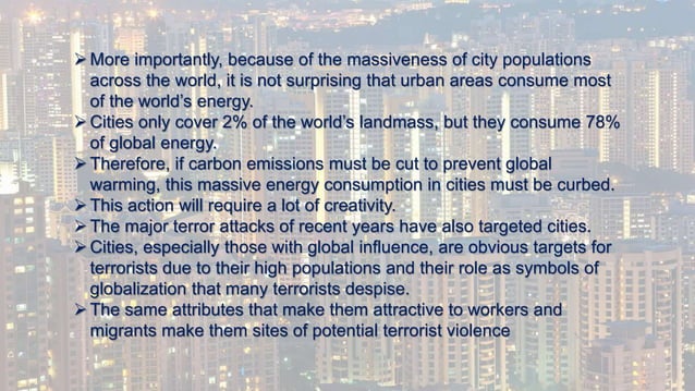 Global city | PPT