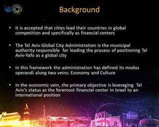 Global city - Tel Aviv Master Plan