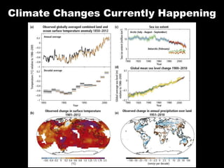 Climate Changes Currently Happening
 