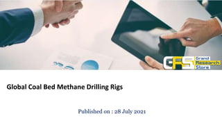 Published on : 28 July 2021
Global Coal Bed Methane Drilling Rigs
 
