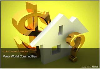 GLOBAL COMMODITY UPDATE
Major World Commodities
Copyright ©2015,
 