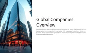 Global Companies Overview.pdf list of co | PDF