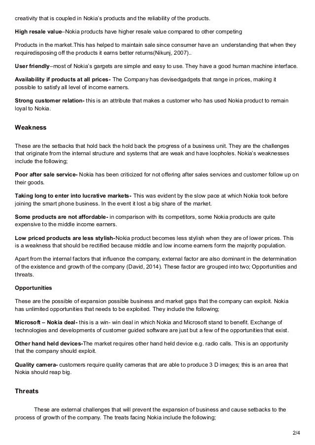 Nokia case study solution image