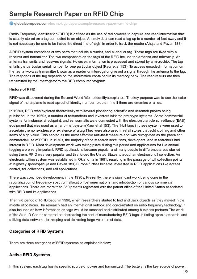 Human microchip study image
