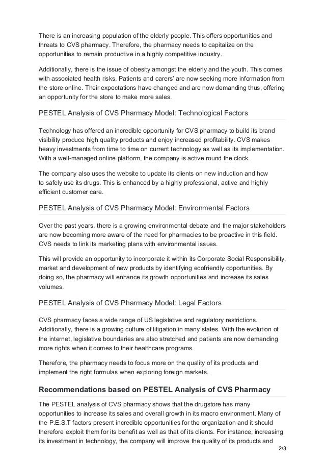 globalcompose com sample essay on pestel analysis of cvs pharmacy