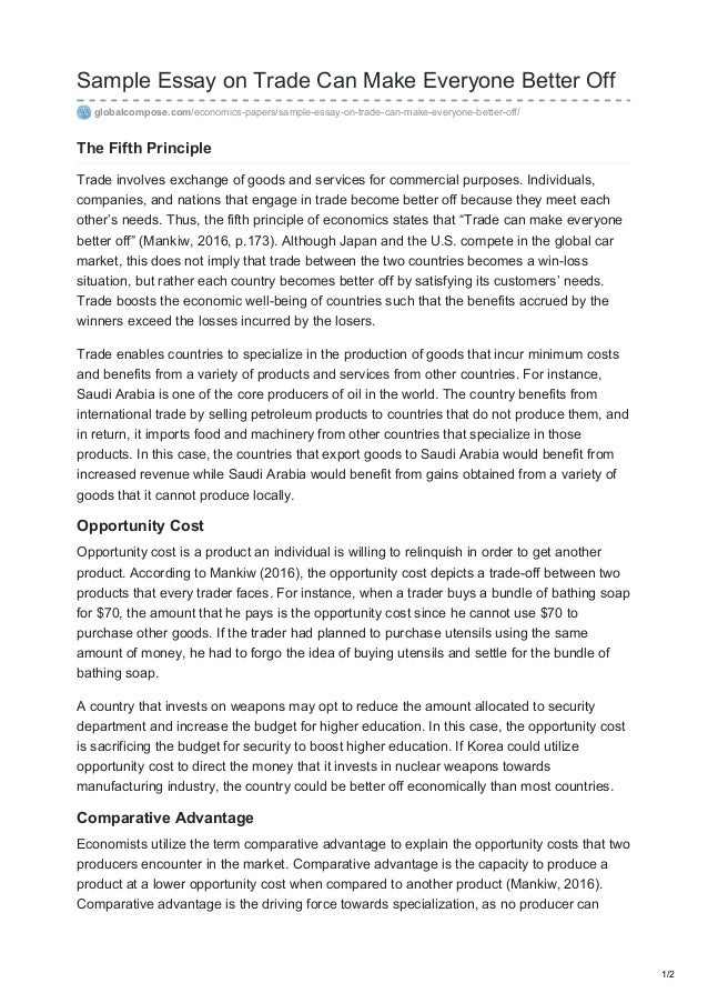 Free printable essays picture