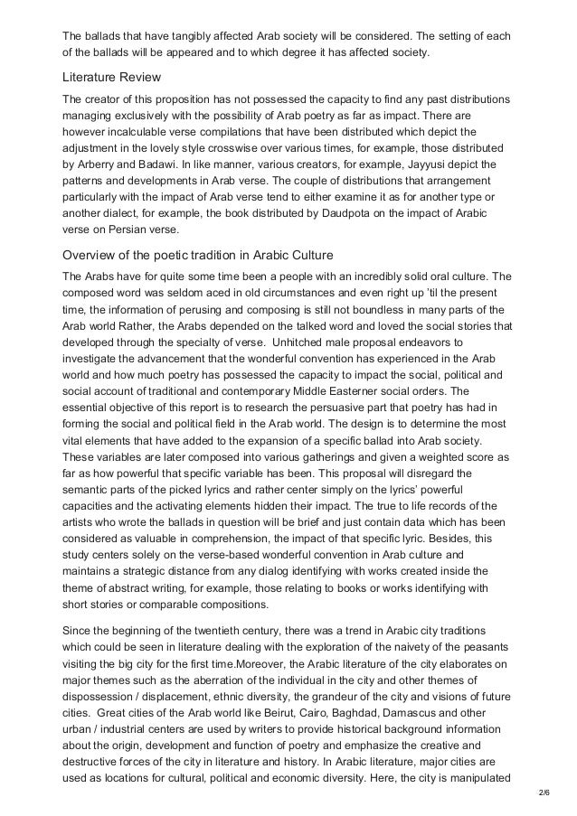 Literary research examples image