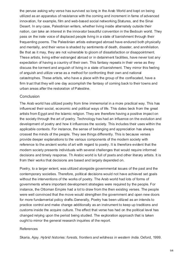 Poetry research paper topics image