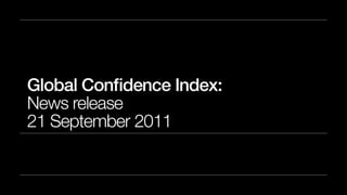 Global Confidence Index