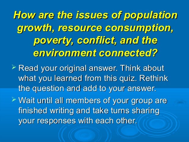 Global Issues Trivia