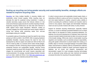 IEA Global Critical Minerals Outlook2025. | PDF