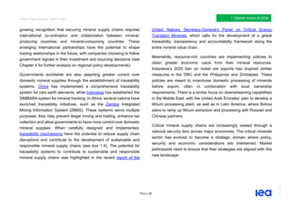 IEA Global Critical Minerals Outlook2025. | PDF