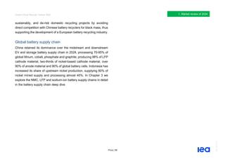 IEA Global Critical Minerals Outlook2025. | PDF