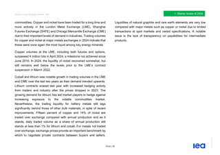 IEA Global Critical Minerals Outlook2025. | PDF