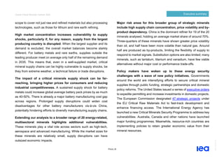 IEA Global Critical Minerals Outlook2025. | PDF