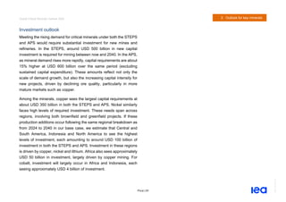 IEA Global Critical Minerals Outlook2025. | PDF