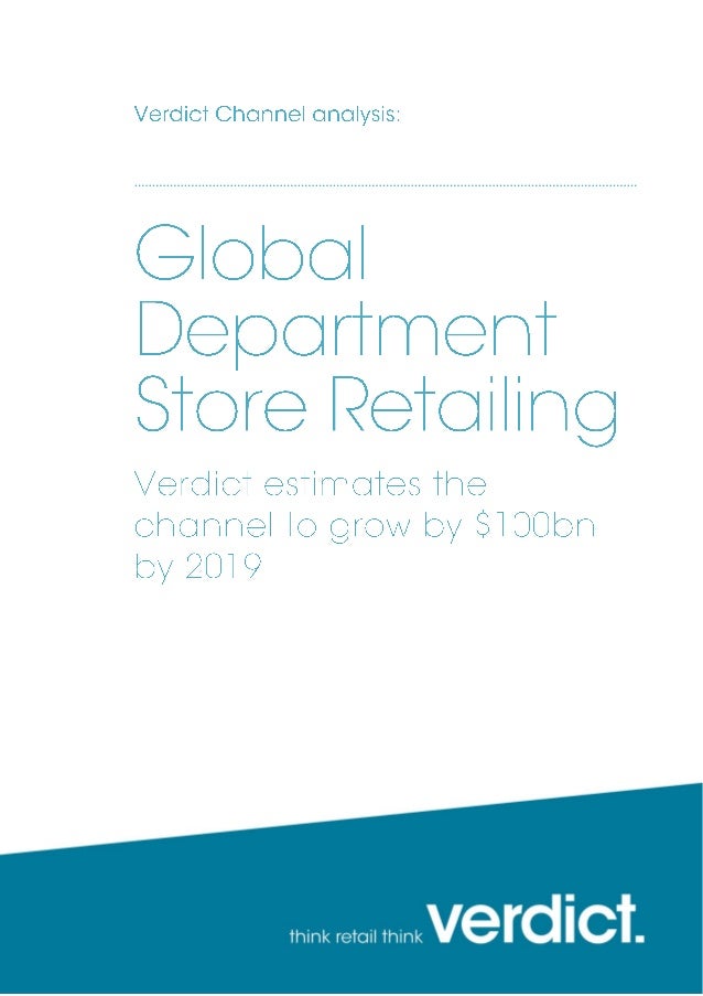 Global Department Store Retailing sample pages