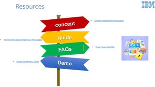 Resources
guide
• Concept: Purging Person Privacy Data
• Administrative Guide: Purge Person Privacy Data
• Purge Person Data FAQs
• Russian Data Privacy - Demo
 