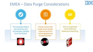 EMEA – Data Purge Considerations
 