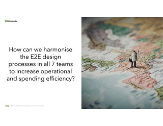 How can we harmonise
the E2E design
processes in all 7 teams
to increase operational
and spending efficiency?
P. Bertini @...