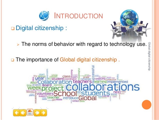 global digital citizenship definition