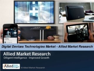 Digital Devices Technologies Market - Allied Market Research
 