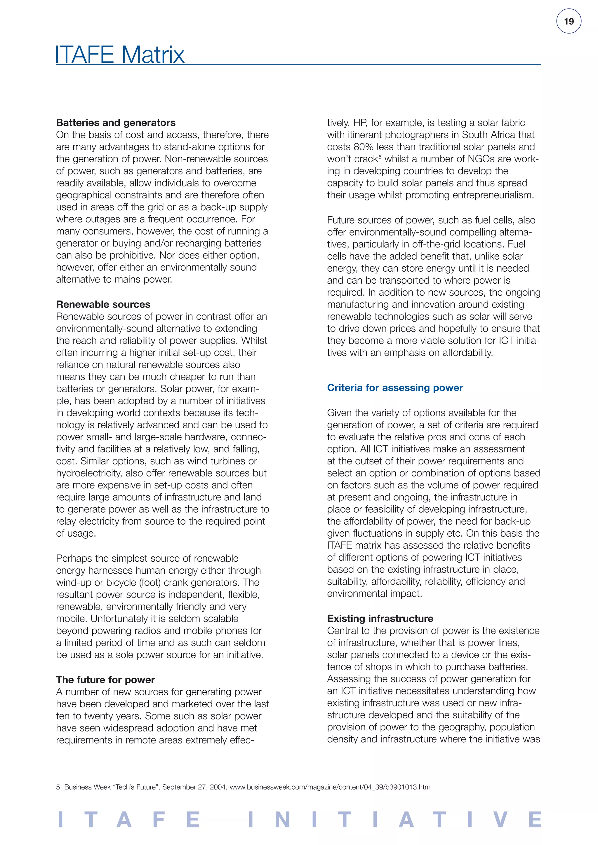 Global Digital Inclusion Benchmarking Study