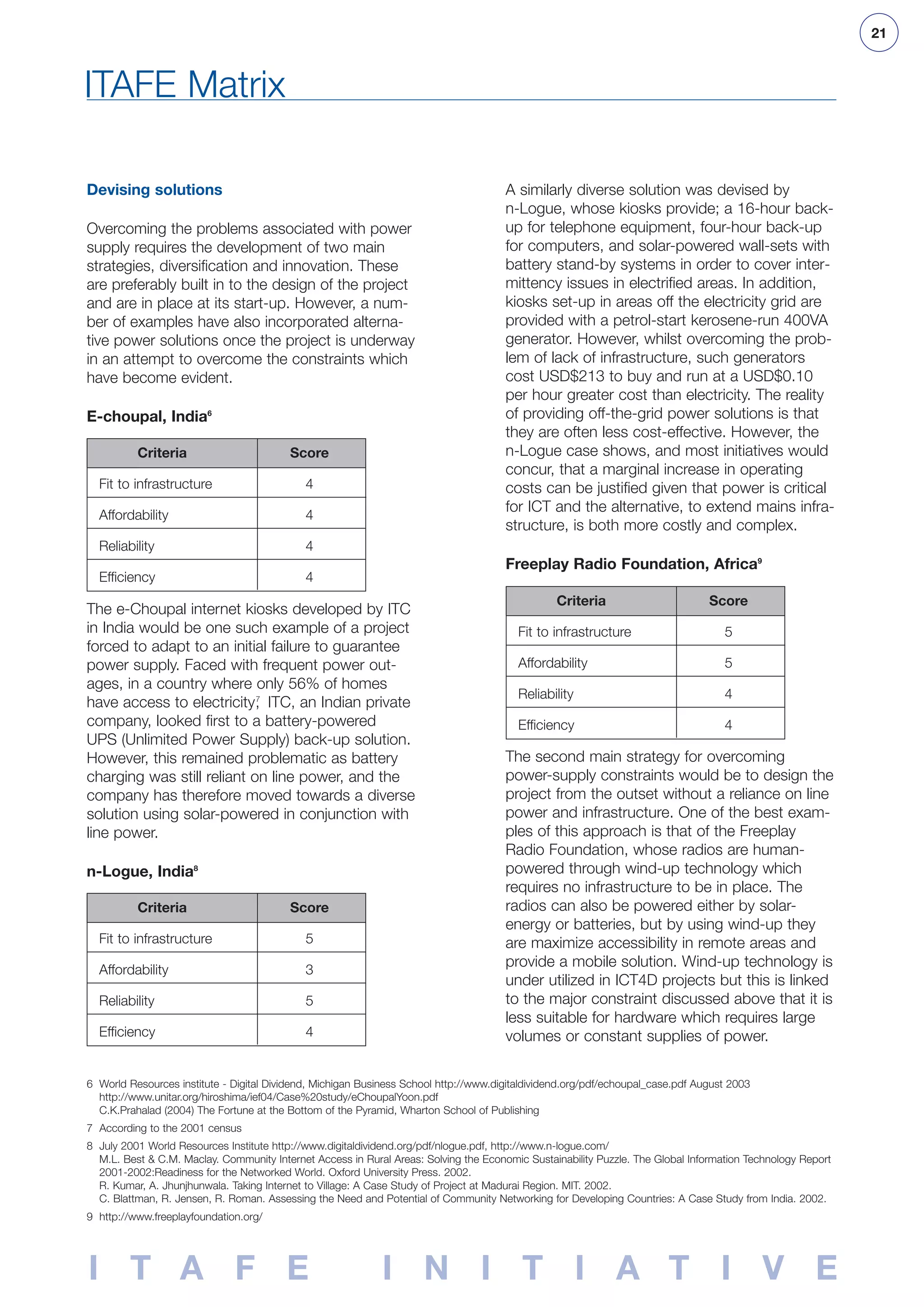 Global Digital Inclusion Benchmarking Study