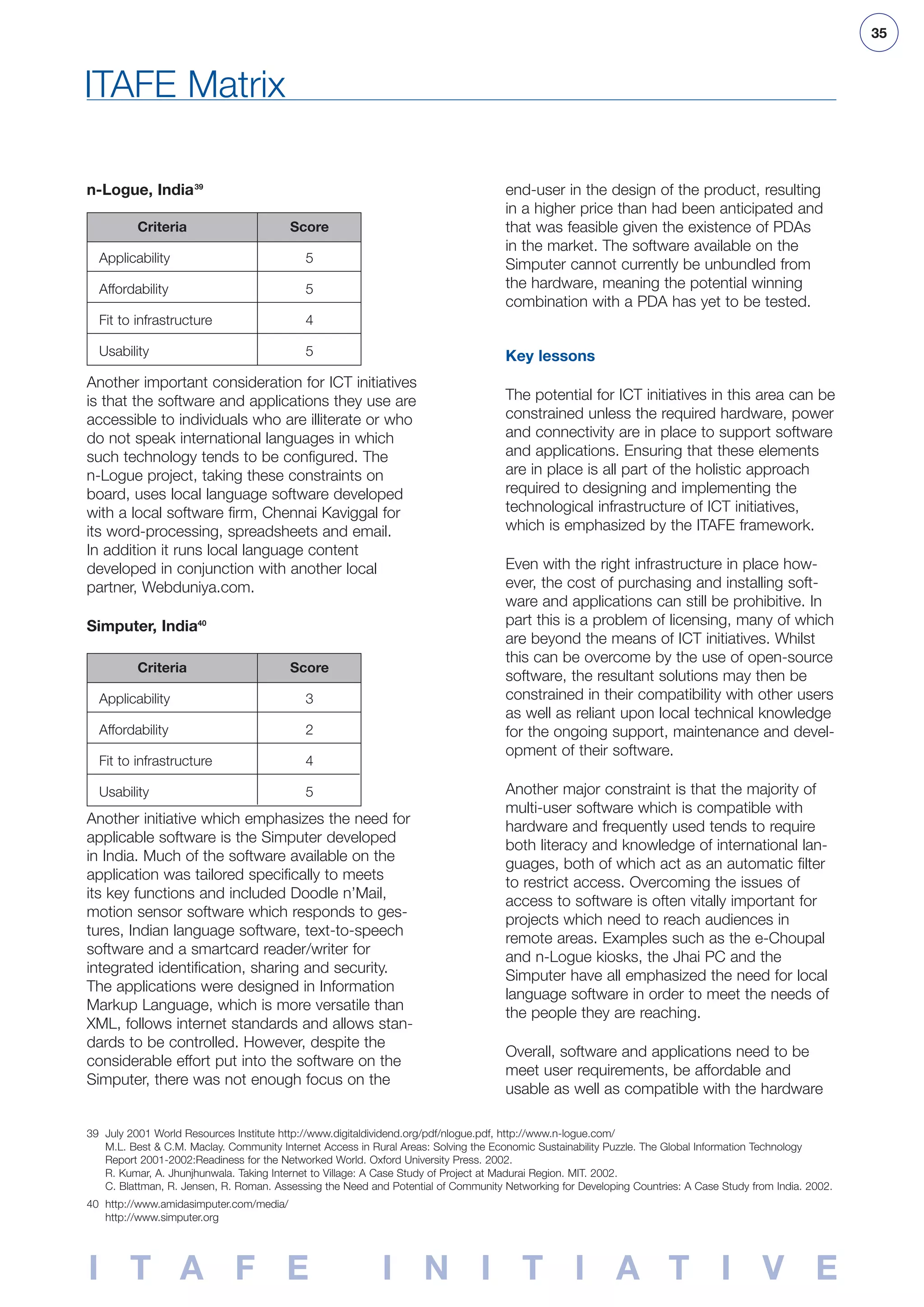 Global Digital Inclusion Benchmarking Study