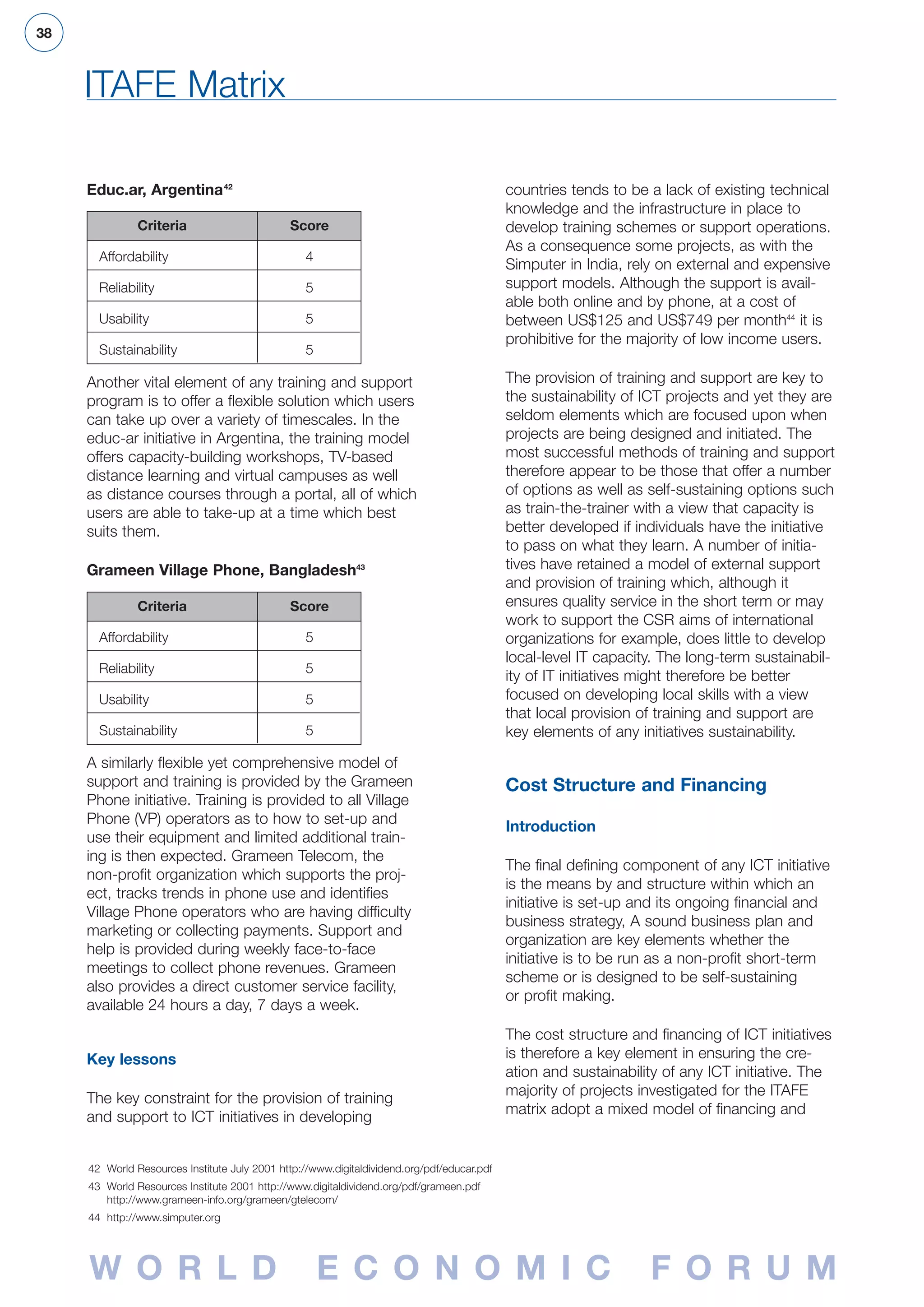 Global Digital Inclusion Benchmarking Study