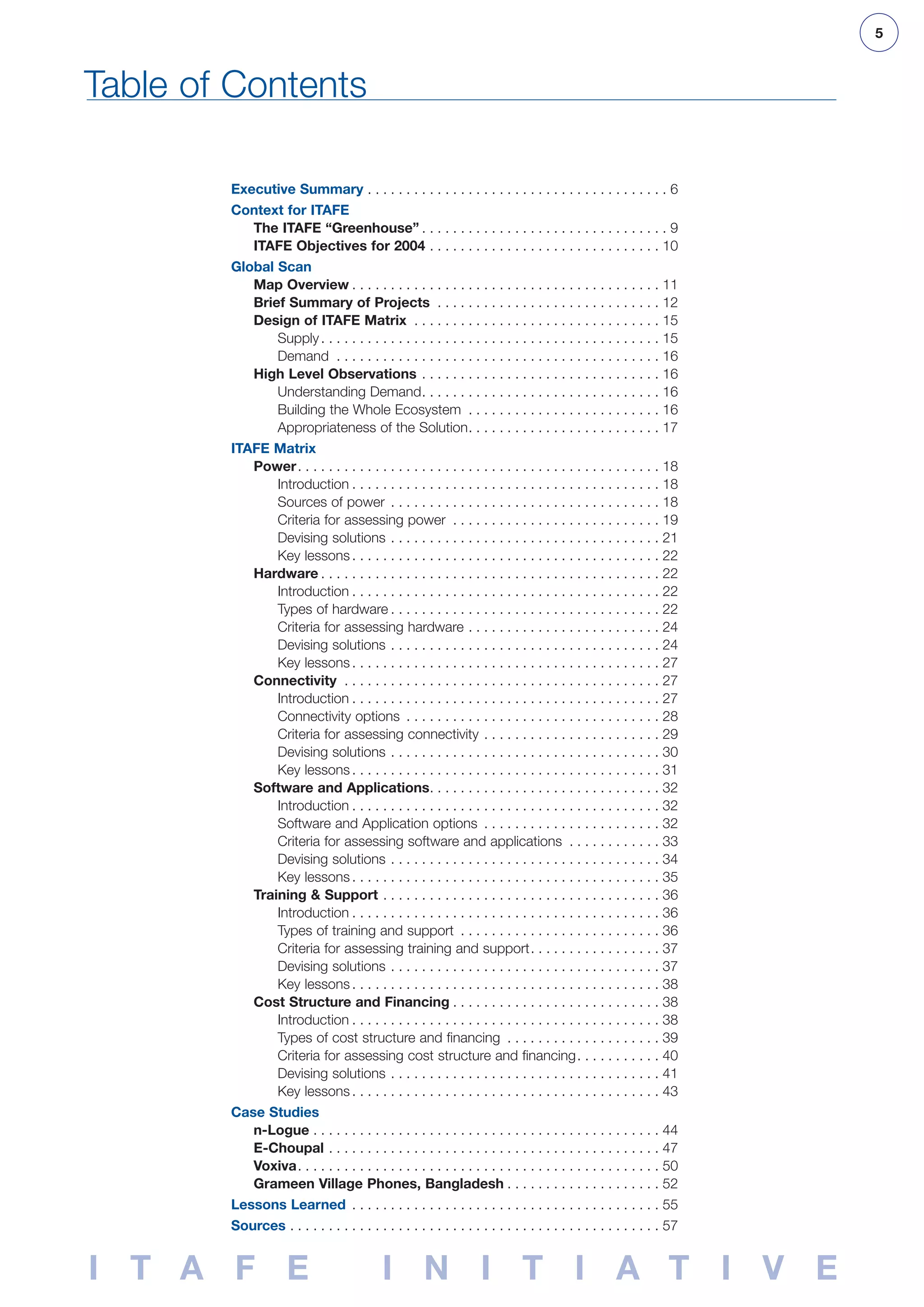 Global Digital Inclusion Benchmarking Study