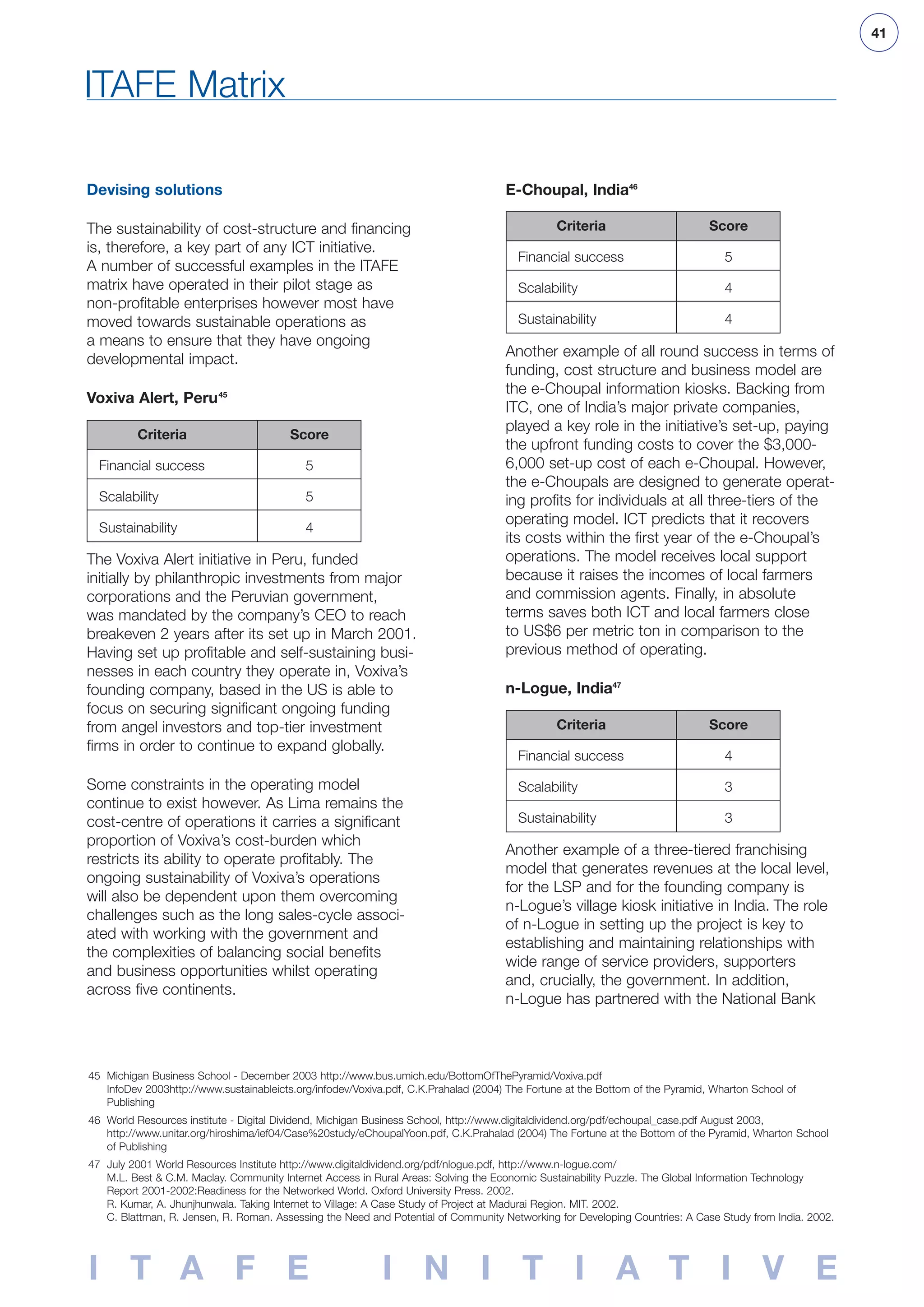 Global Digital Inclusion Benchmarking Study