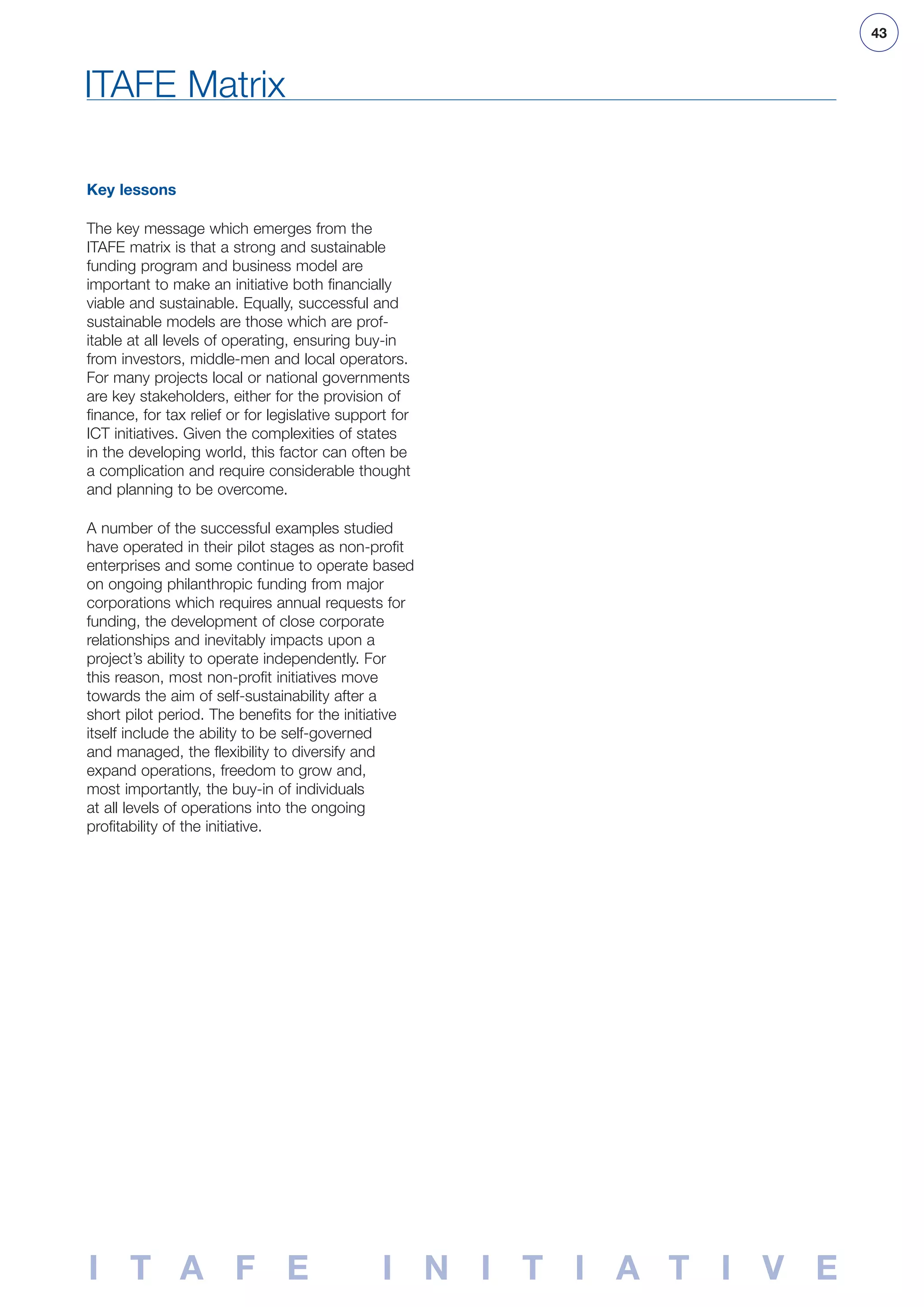 Global Digital Inclusion Benchmarking Study