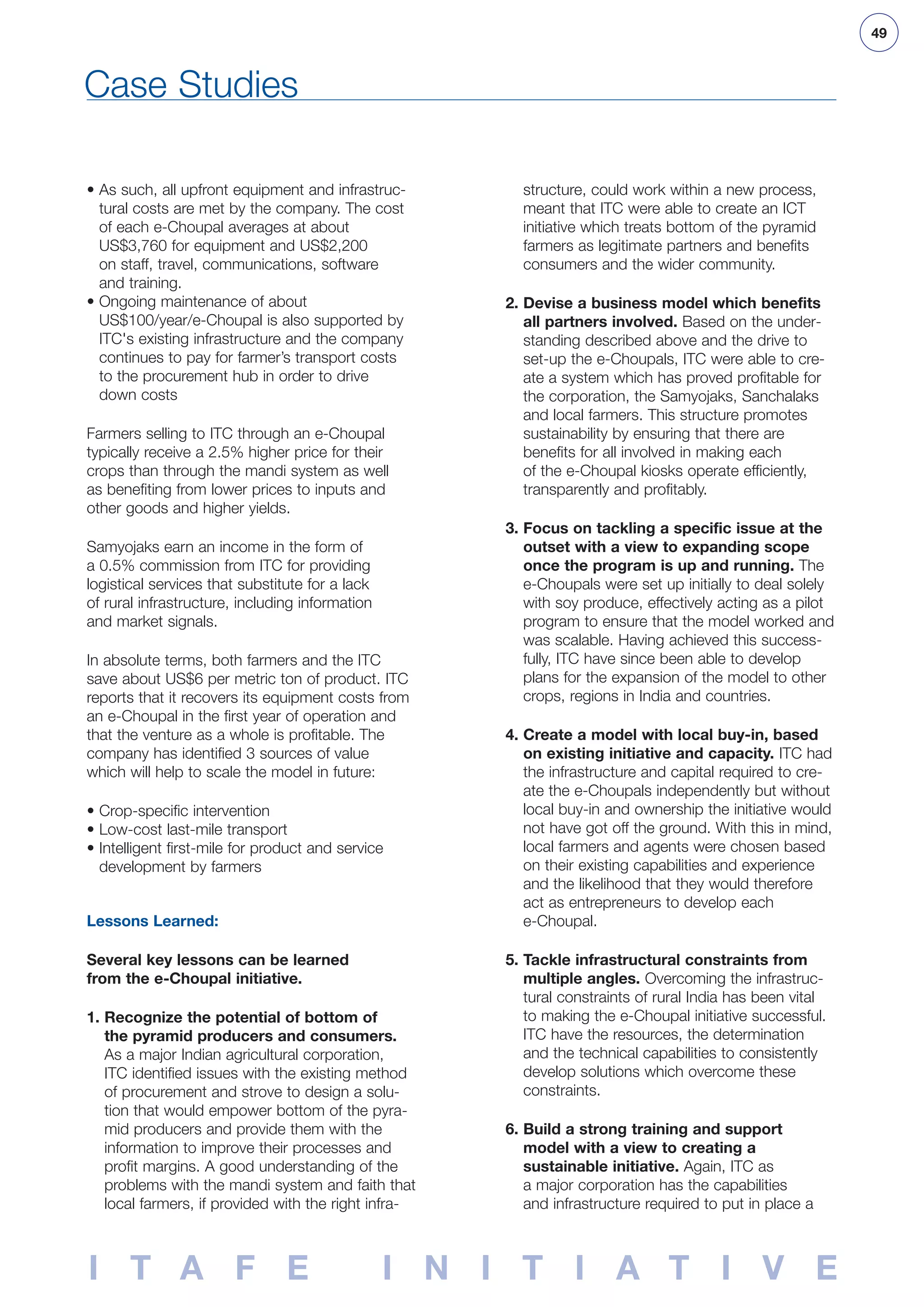 Global Digital Inclusion Benchmarking Study
