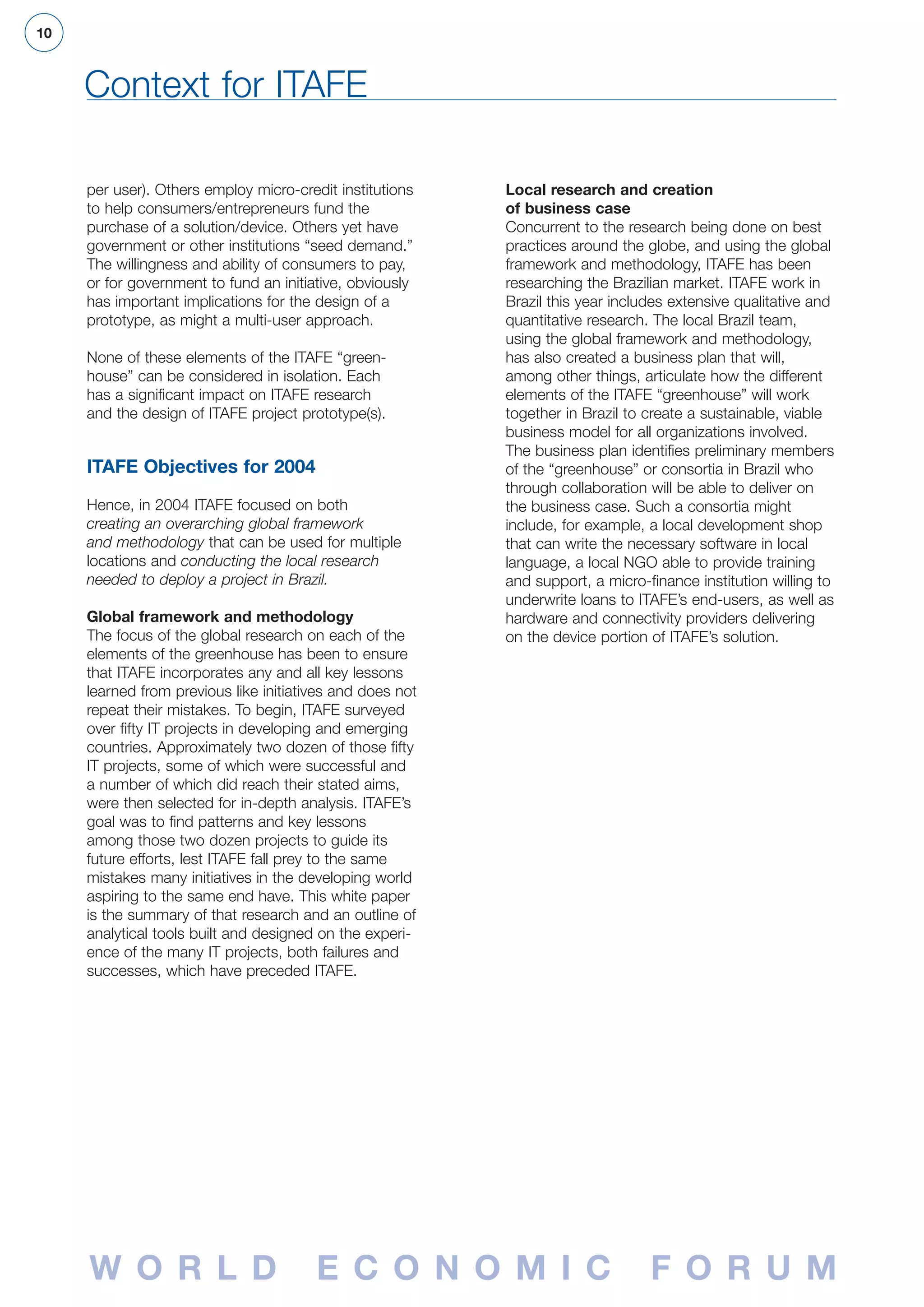 Global Digital Inclusion Benchmarking Study