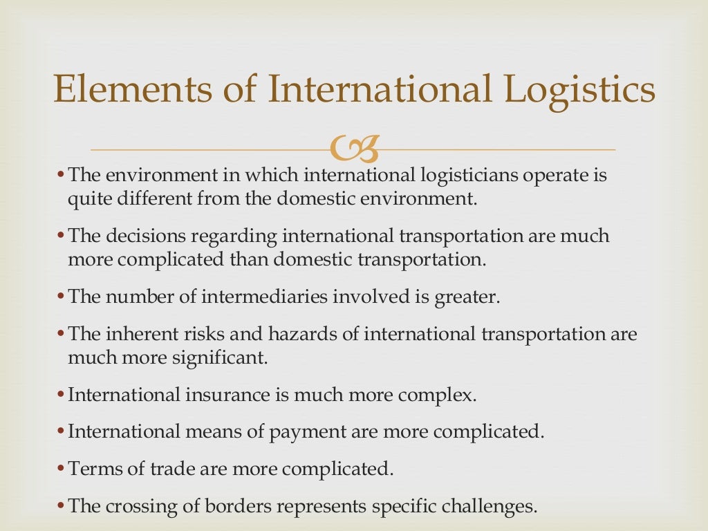 Global distribution system