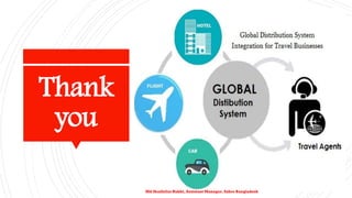 Thank
you
Md Shaifullar Rabbi, Assistant Manager, Sabre Bangladesh
 