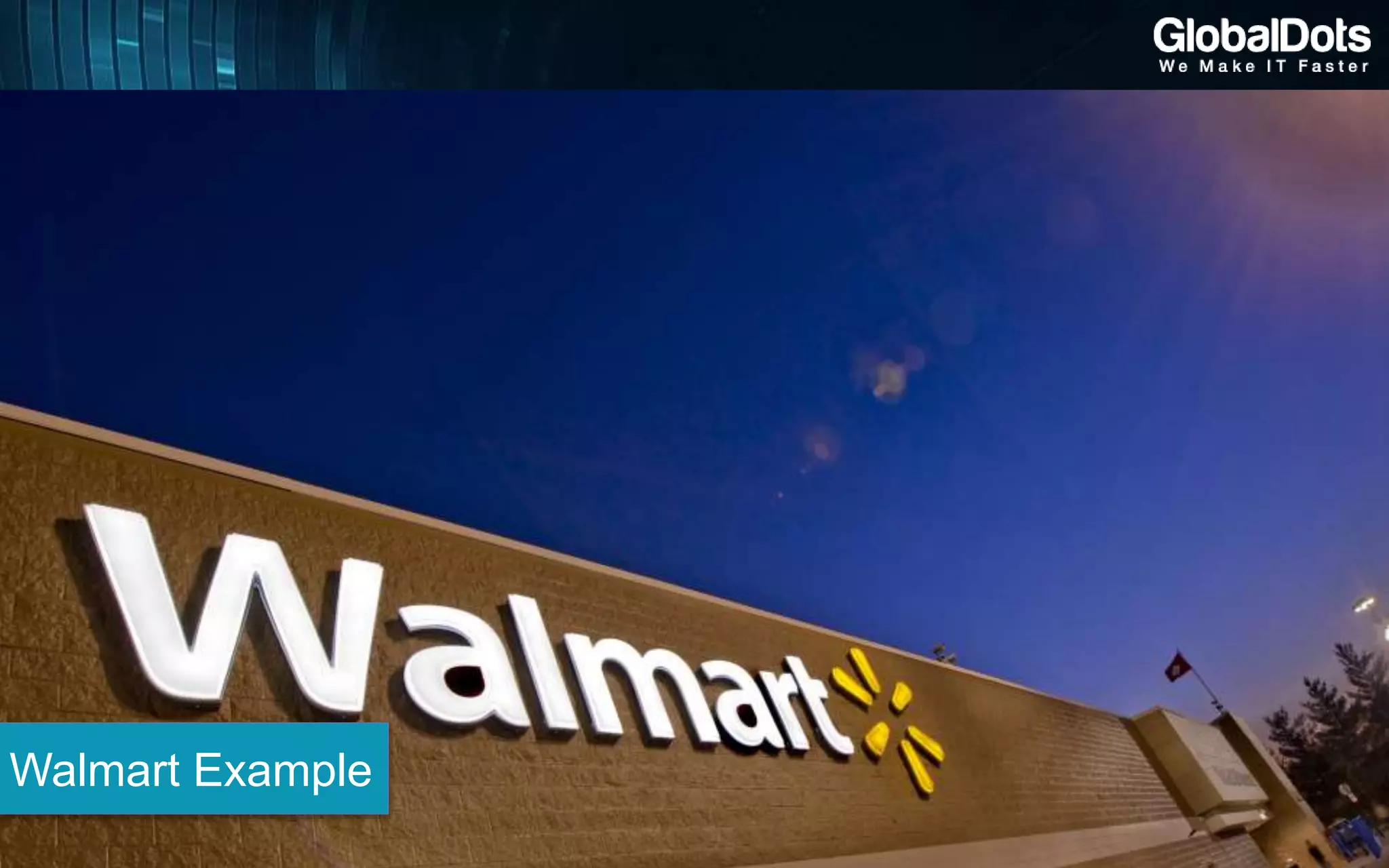 Walmart Example
 