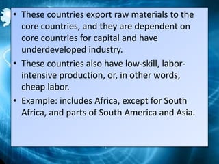 Global Economic Pattern | PPTX