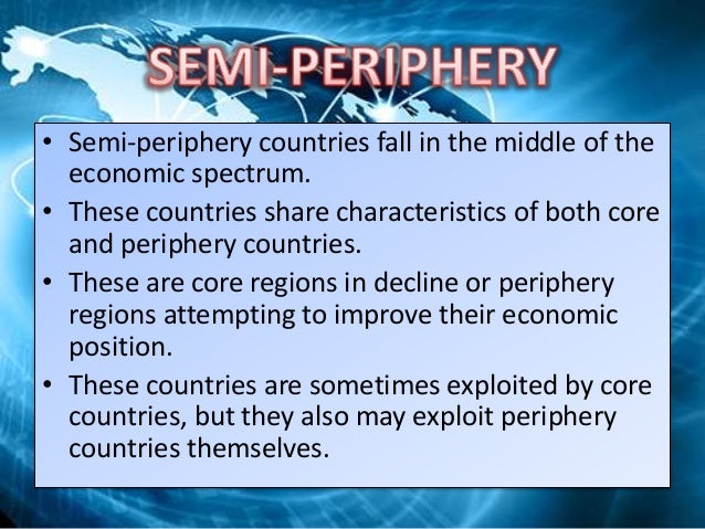 what is semi periphery