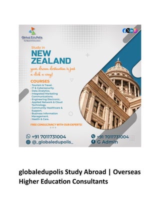 globaledupolis Study Abroad | Overseas
Higher Education Consultants
 