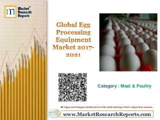 www.MarketResearchReports.com
Category : Meat & Poultry
All logos and Images mentioned on this slide belong to their respective owners.
 
