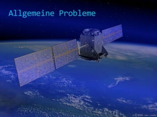 Allgemeine Probleme
 