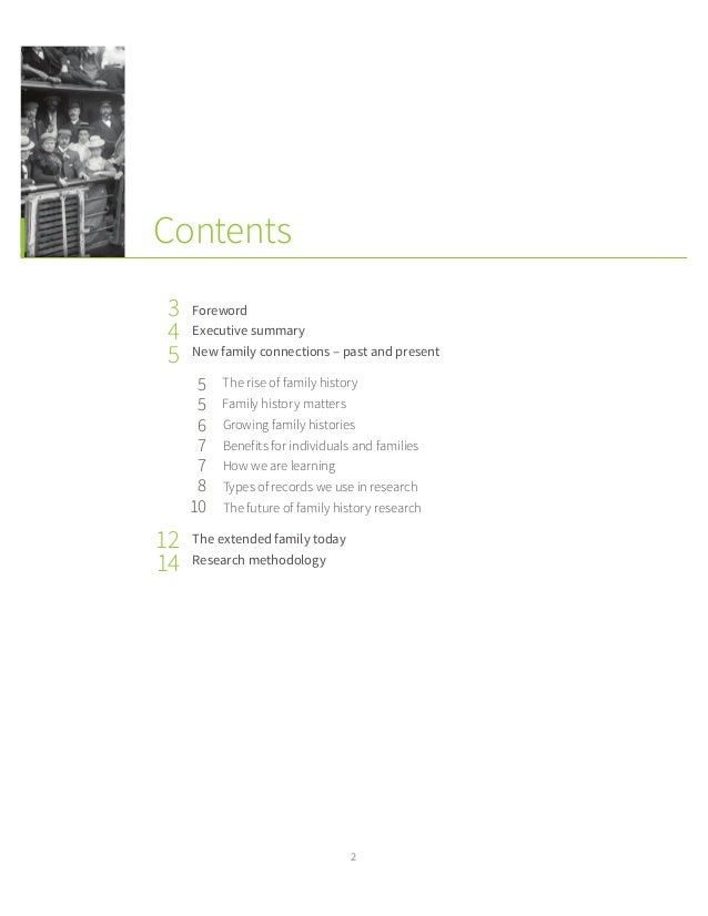 ancestry global family history report 2014