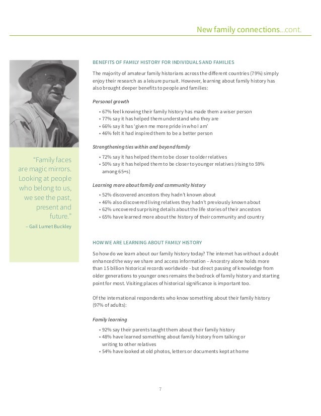 ancestry global family history report 2014